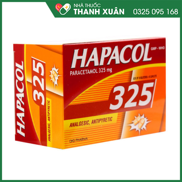 Hapacol 325 thuốc giảm đau, hạ sốt nhanh